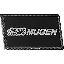 MUGEN 71146-XG8 -K4S0 Carbon License Plate Garnish, Front CARBON